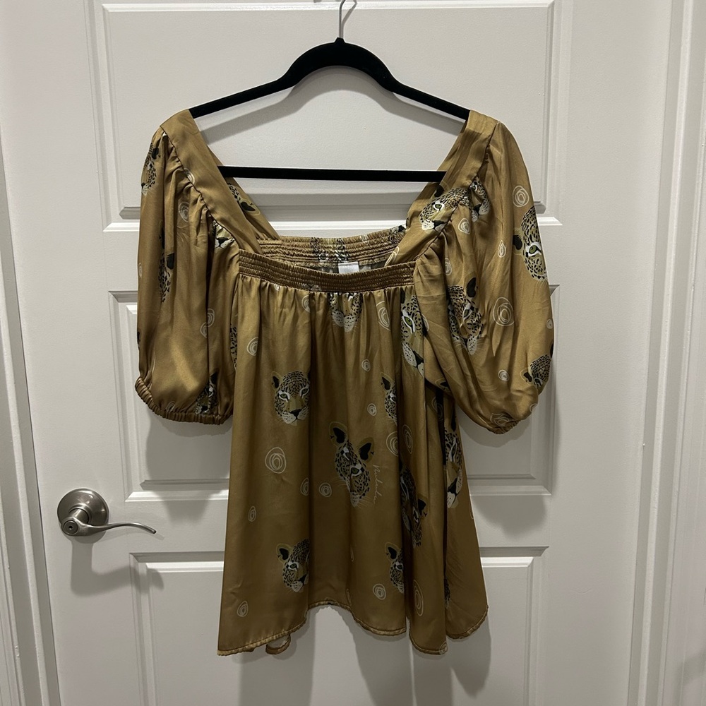 Bululu Leopard Blouse